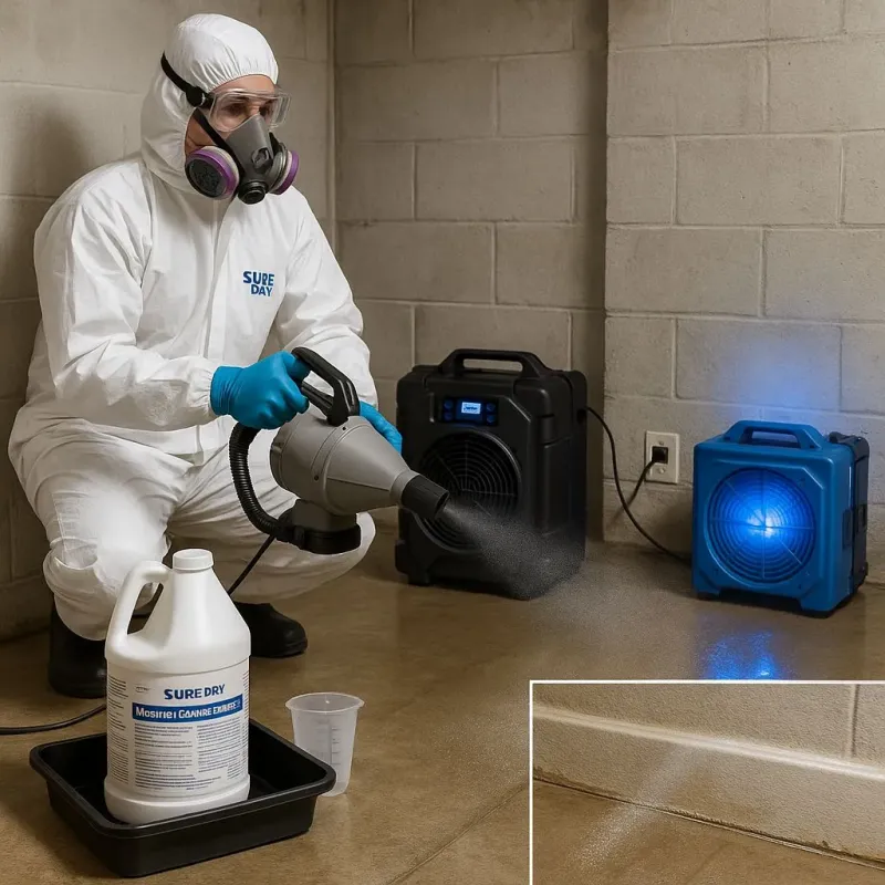 Sanitization and Odor Removal process in Offutt Air Force Base, NE